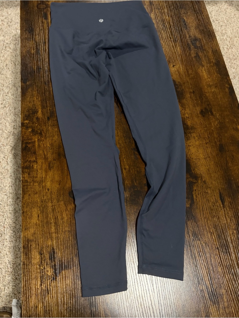 lululemon Align High-Rise Leggings 25" – Size 6 – Blue Gray